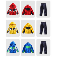 中小学学生高级冲锋衣校服套装