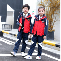 中小学学生高级冲锋衣校服套装
