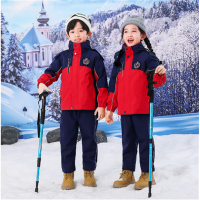 中小学学生高级冲锋衣校服套装