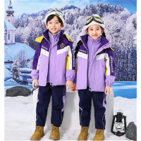 中小学学生高级冲锋衣校服套装