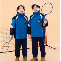 中小学学生高级冲锋衣校服套装