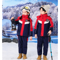 中小学学生高级冲锋衣校服套装