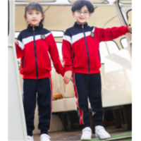 全国中小学学校高级学生运动套装