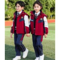 全国中小学学校高级学生运动套装