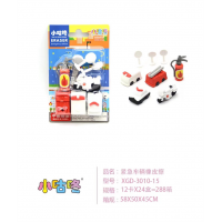 学校中小学生文具插卡紧急车辆橡皮檫