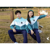 中小学生班服套装青少年男生女生运动服三件套