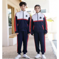 中小学生校服春秋季套装青少年运动服饰三件套