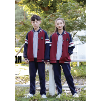 校园园服学生班服校服套装夏季秋季青少年运动服饰三件套