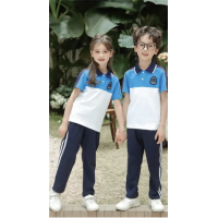 小学生夏季校服套装校园园服班服两件套