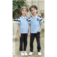 校园园服小学生校服夏季套装