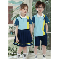 小学生夏季校服套装儿童幼儿园园服班服三件套