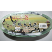 中小学成人儿童益智练习塑盒双用玻璃五子棋