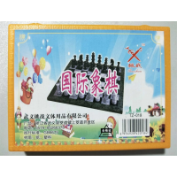 中小学成人儿童益智练习精品塑盒国际象棋