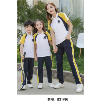小学生夏季校服短袖套装幼儿园园服班服运动套装两件套
