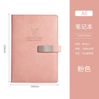 金属片扣a5笔记本套装记事本学生软皮毕业奖品磁扣日记本