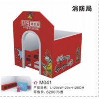 幼儿园户内外游乐设施木制玩具系列消防局