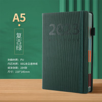 弹力绷带2023年A5日程本365天时间管理效率笔记本手账记事计划本
