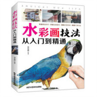 水彩画技法从入门到精通 艺术绘画 学校图书馆配