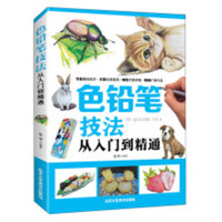 色铅笔技法从入门到精通 艺术绘画 学校图书馆配