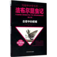 写给中小学生的法布尔昆虫记--第⑤卷：恋爱中的螳螂  儿童趣味科普百科全书  学校图书馆配