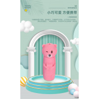创意卡通3D注塑小熊铅笔钻孔铅笔笔帽铅笔保护套