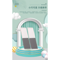 蒸煮PVC纯色橡皮擦定自学生文具用品柔韧掉屑少橡皮