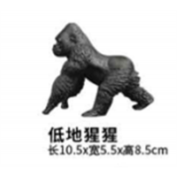 实心仿真动物玩具套装野生模型摆件森林陆地动物园认知儿童礼物