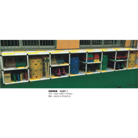 幼儿园高级托育系列托育玩具收纳架