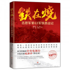 铁在烧：志愿军第63军铁原战记（塑封） 学校图书馆配图1