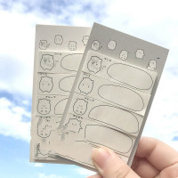 60*18新品发光腰封款便利贴 便签本记事贴n次