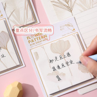 76*76文创30页便签本创意款可爱便携带备忘ins可撕学生便利贴