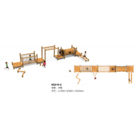 幼儿园高级托育系列托育木质户外大型玩具