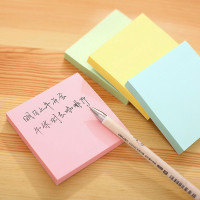创意学生便利贴 彩色办公便签纸 可爱糖果色记事贴广告便便签本