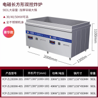 特价卤肉油炸炉优厨派商用电磁炉中厨食堂大型食品厂牛羊肉煮骨锅