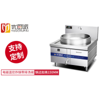 商用电磁油炸炉大容量保温卤肉牛羊肉汤锅定温电炸锅电炸炉