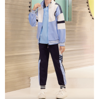 中小学生新款春秋装班服校服套装