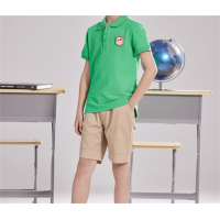 中小学生新款潮流夏季装班服校服套装