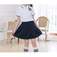 中小学生新款潮流夏季装班服校服套装