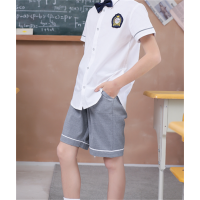 中小学生新款潮流夏季装班服校服套装