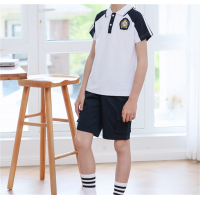 中小学生新款潮流夏季装班服校服套装