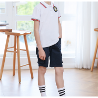 中小学生新款潮流夏季装班服校服套装
