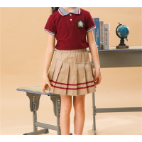 中小学生新款潮流夏季装班服校服套装