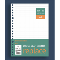 学生用品办公用品活页本内芯彩色