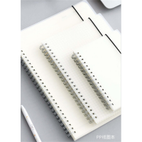 学生用品办公用品笔记本pp线圈本彩色