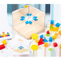 幼儿园积木玩具小学生教材教具音乐课早教玩具画画