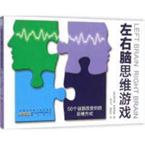 左右脑思维游戏-50个谜题改变你的思维方式  学校图书馆配图1