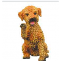 动物模型娱乐贵宾犬玩具儿童礼物