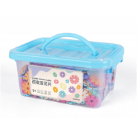 幼儿园玩具百变雪花片小学生教材教具音乐课早教益智玩具