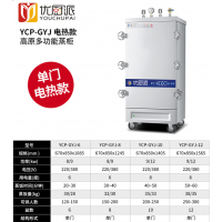 商用大型高原高压蒸柜燃气蒸饭柜电热蒸箱炖汤大功率防干烧
