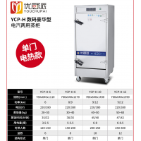 商用大型电汽两用蒸柜定时定温蒸饭柜电热蒸箱炖汤海鲜蒸柜
